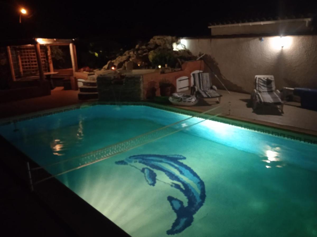 Gite T2 Avec Grande Piscine Apartment Villeneuve-la-Comptal Bagian luar foto